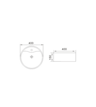 Load image into Gallery viewer, Top Counter Basin Round

