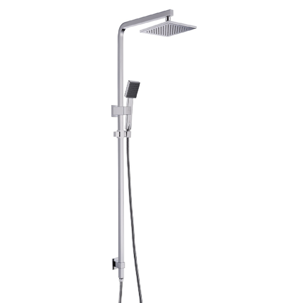 Shower Set Chrome finish Square